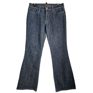 The Limited Y2K Button Flap Back Pockets Women's Bootcut Jeans 8L Dark Wash